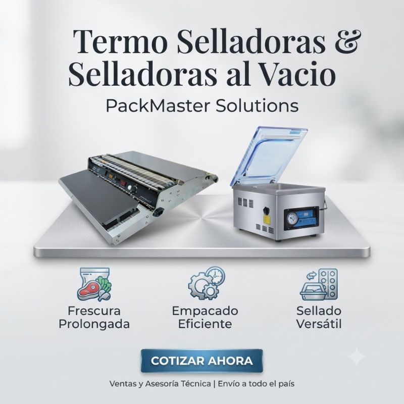 Termoselladoras y selladoras al vacio